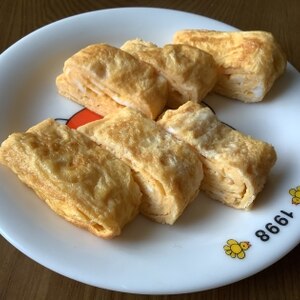 ほんのり甘い だし巻き卵（卵焼き）